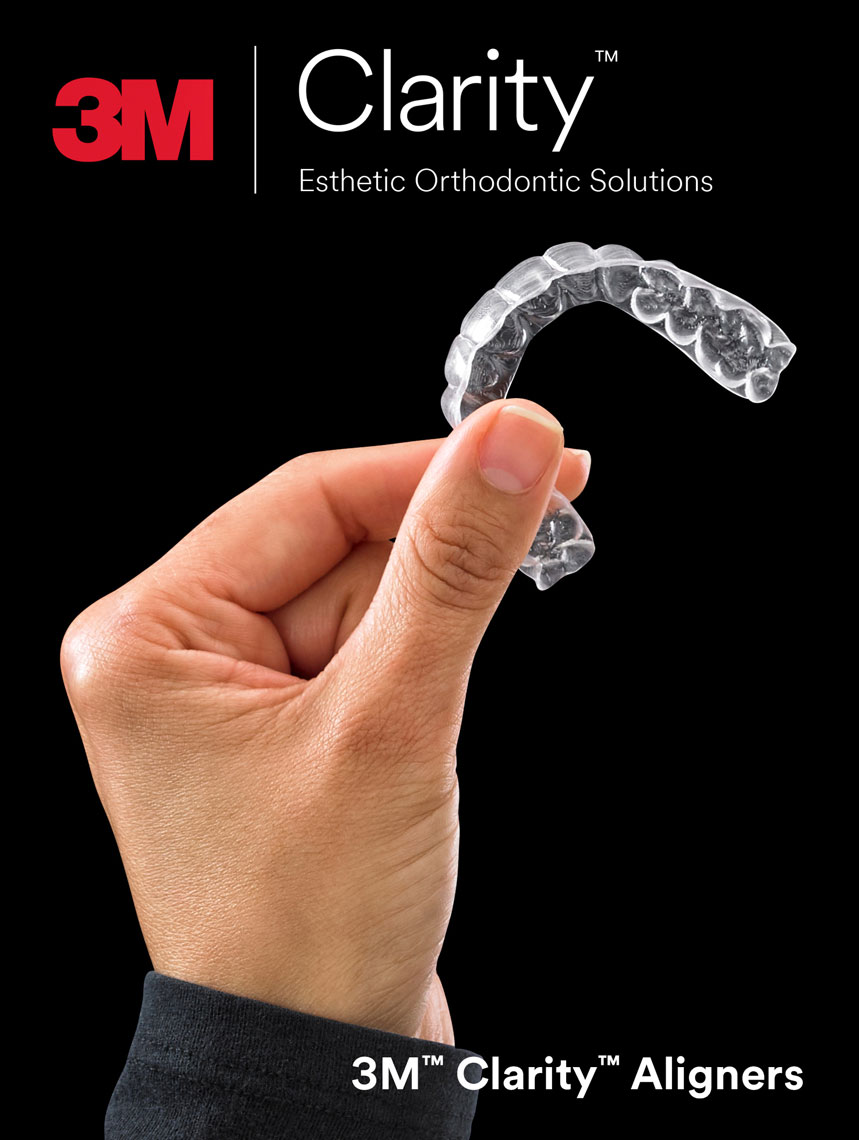 3M/clear braces/dental/product photography
