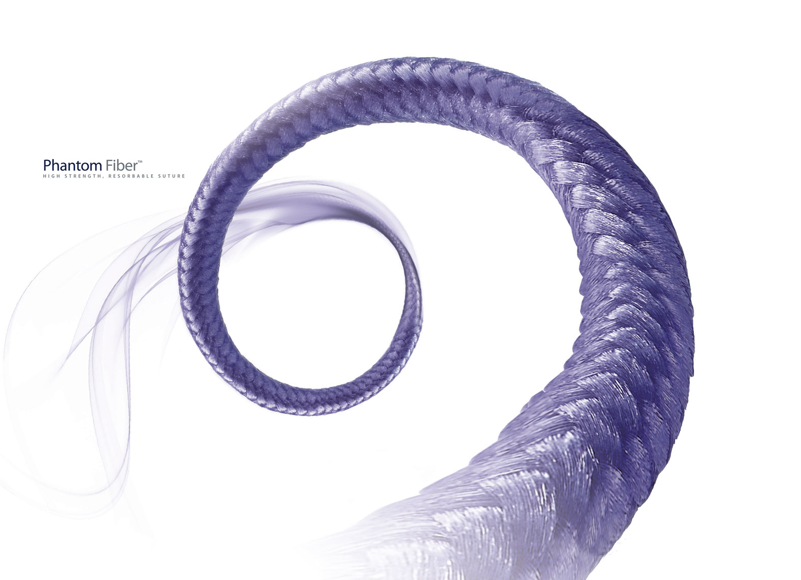 Phantom Fiber/suture thread/medical/product photography