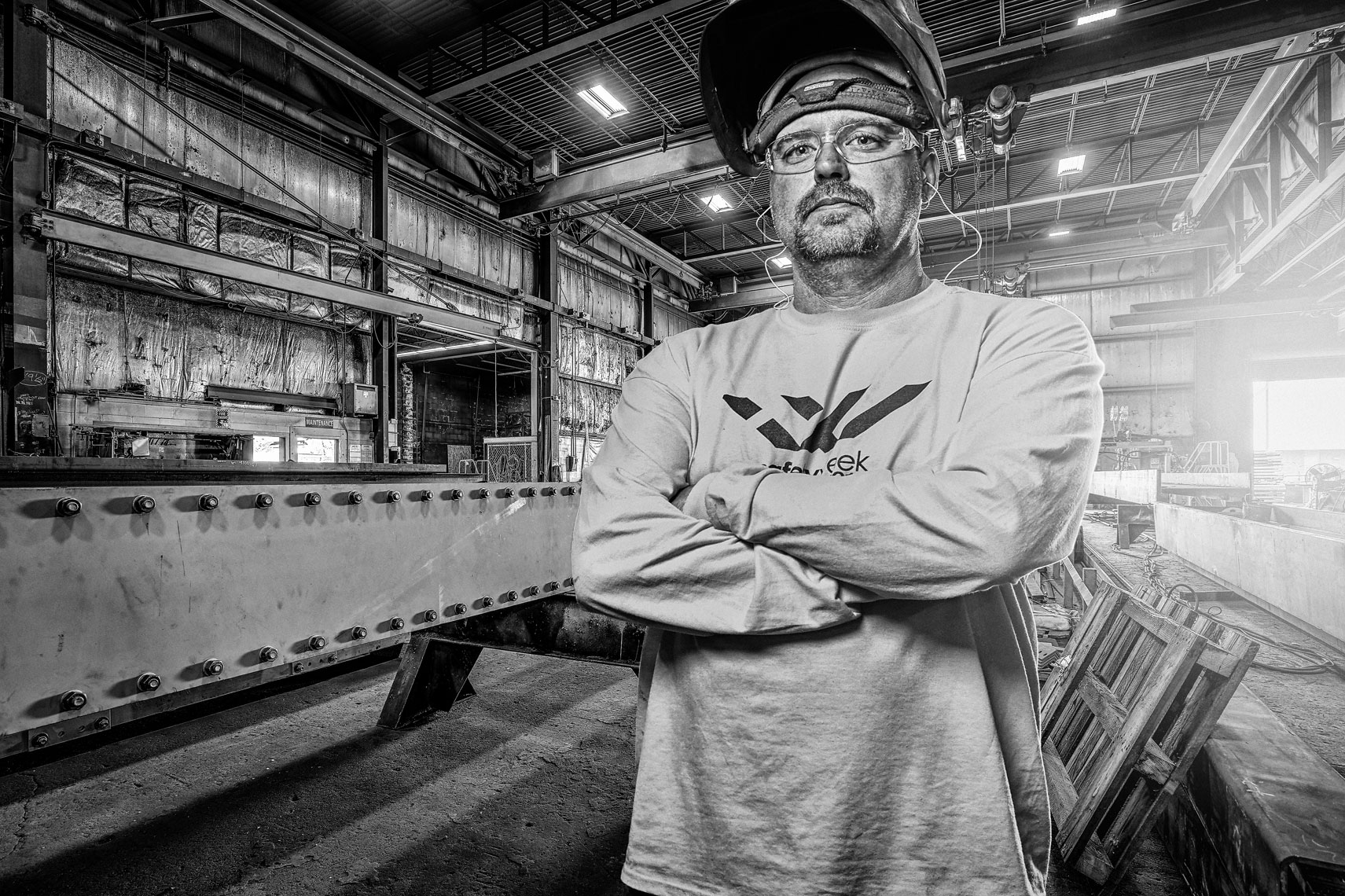Lejeune/steel/worker/lifestyle photography