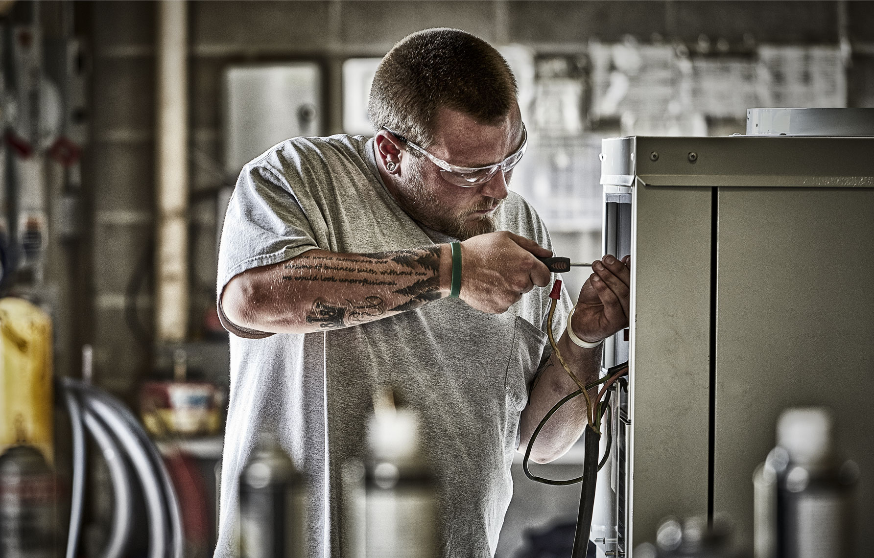 Tempair/worker/tool/manufacturing/lifestyle photo/InsideOut Studios